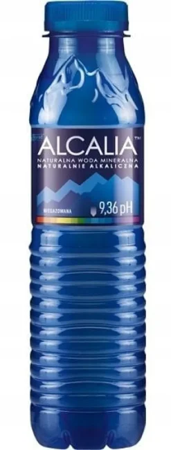 Woda Alkaliczna Alcalia wysokie pH 9,36 12 x 1,5 l