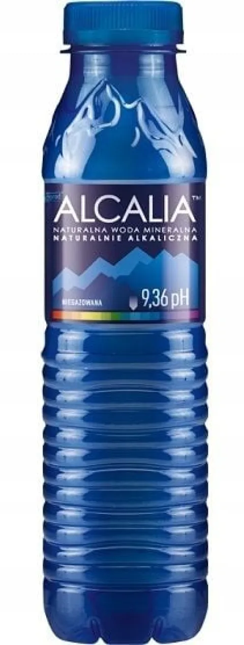 Woda Alkaliczna Alcalia wysokie pH 9,36 12 x 1,5 l