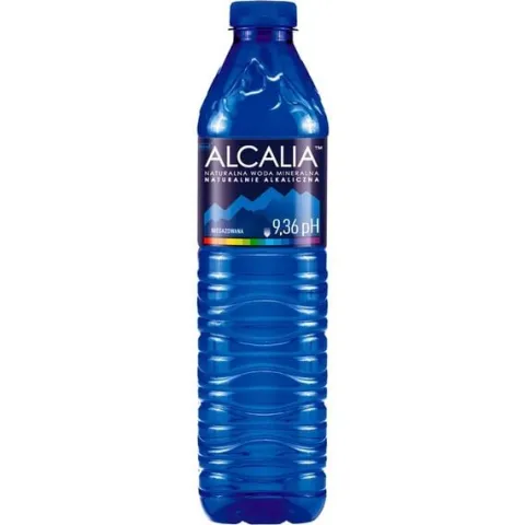 Woda Alkaliczna Alcalia wysokie pH 9,36 12 x 1,5 l