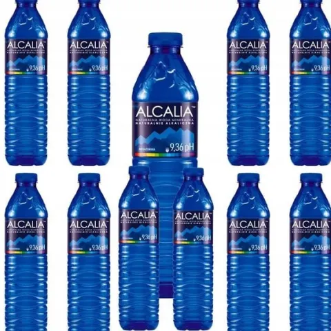 Woda Alkaliczna Alcalia wysokie pH 9,36 12 x 1,5 l