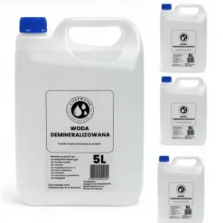 WODA DO ŻELAZKA 4 x 5L Woda Demineralizowana 20L Ultra Czysta