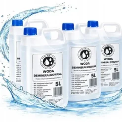 WODA DO ŻELAZKA 4 x 5L Woda Demineralizowana 20L Ultra Czysta