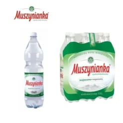 Woda Muszynianka mineralna niskonasycona CO2 12 sztuk