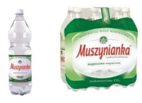 Woda Muszynianka mineralna niskonasycona CO2 12 sztuk