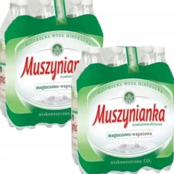 Woda Muszynianka mineralna niskonasycona CO2 12 sztuk