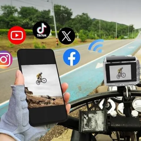 WODOODPORNA KAMERA 4K HD WIFI SPORTOWA GO PRO + BEZPŁATNE 17AKCESORIÓW