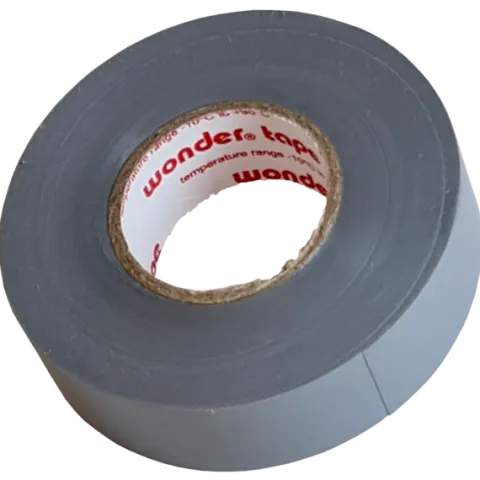 WONDER TAŚMA K1XB0 0,15mm/19mm/20m SZARA, PREMIUM VDE MROZOODPORNA MOCNA