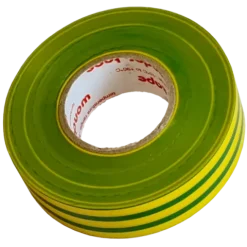 WONDER TAŚMA K1XB0 0,15mm/19mm/20m ŻÓŁTO-ZIELONA, PREMIUM VDE MROZOODPORNA