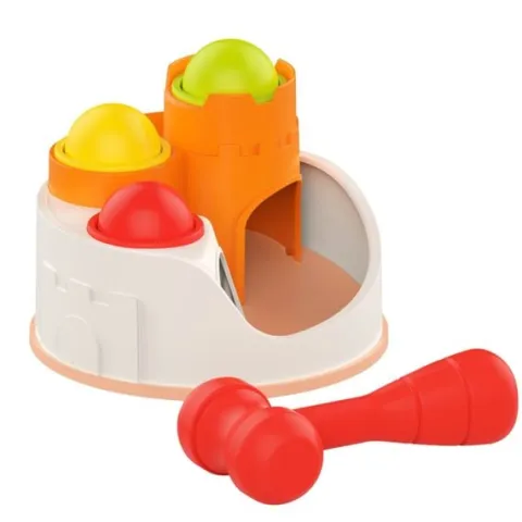 WOOPIE BABY Wbijak Przebijanka Zamek Kule Młotek Zabawka Edukacyjna 12m+