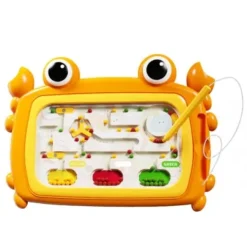 WOOPIE Tablica Magnetyczna Montessori Labirynt Krab Pomarańczowa