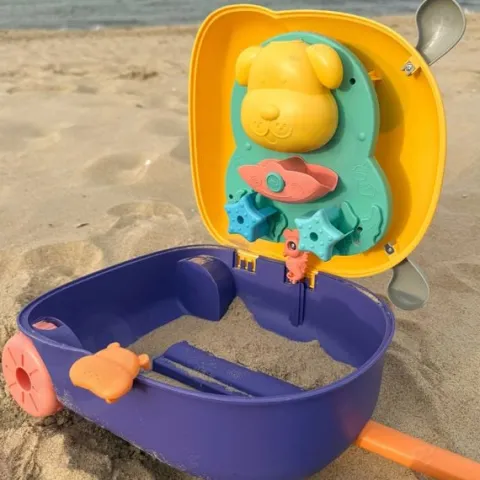 WOOPIE Zestaw do Piasku 3w1 Walizka Piesek Stolik Wodny