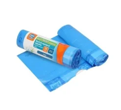 Worki do segregacji odpadów papier i tektura ECO TREND niebieskie 35 l 15 szt.
