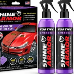 Wosk Ceramiczny Do Lakieru 3w1 Powłoka Ochrona Shine Armor Wax 2 Sztuki