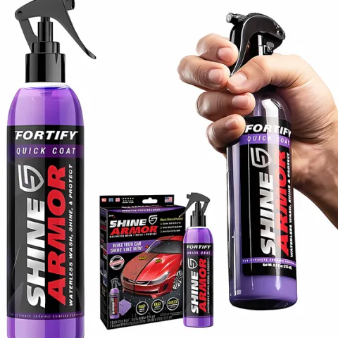 WOSK CERAMICZNY DO LAKIERU 3W1 SPRAY WAX POWŁOKA DETAILING + 2X MIKROFIBRA