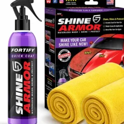 WOSK CERAMICZNY DO LAKIERU 3W1 SPRAY WAX POWŁOKA DETAILING + 2X MIKROFIBRA