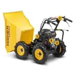 Wozidło spalinowe budowlane mini wywrotka 4x4 HIGHER transport