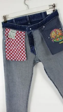WRANGLER X PETER MAX JEANSY TAPERED BRYSON_W28 L32