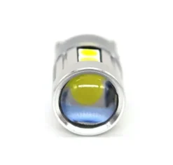 W5W żarówka LED T10 12-24V CANBUS 500lm 8 kolorów Limonkowa