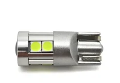 W5W żarówka LED T10 12-24V CANBUS 500lm 8 kolorów Zielona