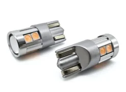 W5W żarówka LED T10 12-24V CANBUS 500lm 8 kolorów Fioletowa