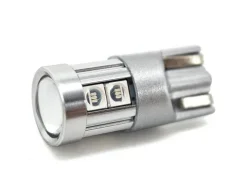W5W żarówka LED T10 12-24V CANBUS 500lm 8 kolorów Niebieska