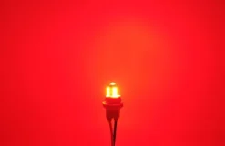 W5W żarówka LED T10 12-24V CANBUS 500lm 8 kolorów Czerwona