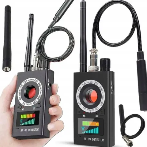 WYKRYWACZ PODSŁUCHÓW KAMER GSM GPS UKRYTYCH LOKALIZATORÓW DETEKTOR WIFI K18