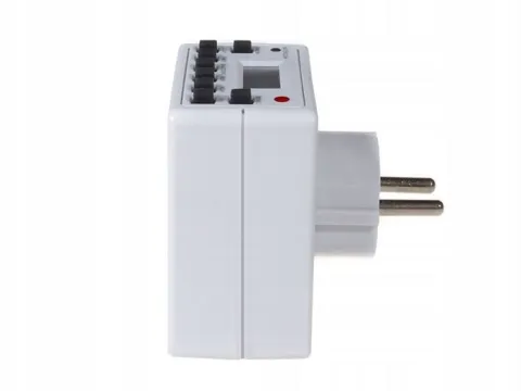 WYLACZNIK WŁĄCZNIK BOJLER PROGRAMATOR CZASOWY CYFROWY TIMER MOCNY 16A 3600W
