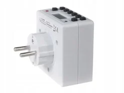WYLACZNIK WŁĄCZNIK BOJLER PROGRAMATOR CZASOWY CYFROWY TIMER MOCNY 16A 3600W