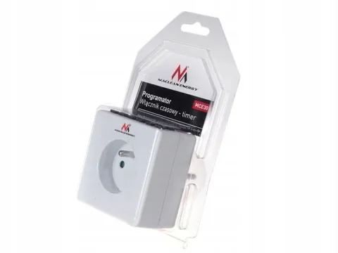 WYLACZNIK WŁĄCZNIK BOJLER PROGRAMATOR CZASOWY CYFROWY TIMER MOCNY 16A 3600W