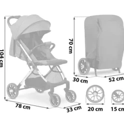 Wózek dziecięcy spacerówka Paseo Nukido
