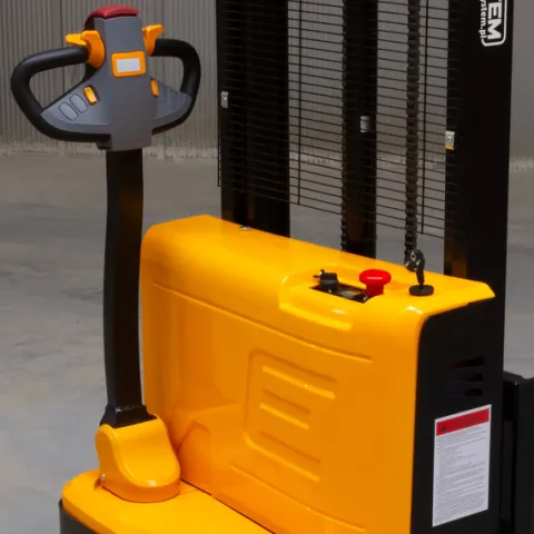 Wózek elektryczny podnośnikowy magazynowy 1500kg 1,5t 3m platforma podest