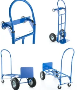 Wózek magazynowy młynarka 2w1 transportowy platformowy HIGHER 250kg