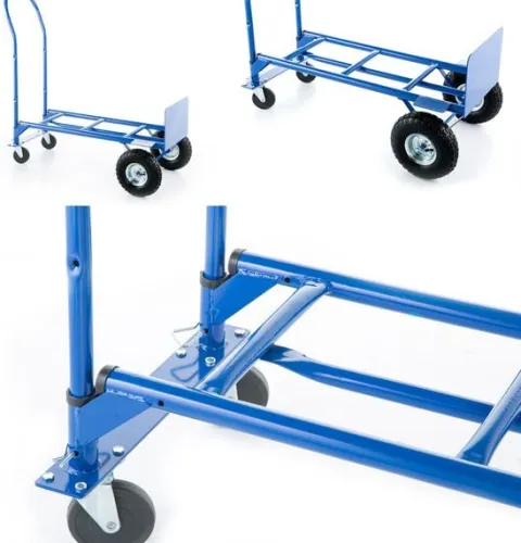 Wózek magazynowy młynarka 2w1 transportowy platformowy HIGHER 250kg