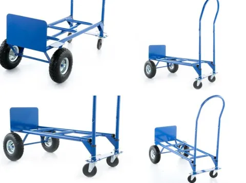 Wózek magazynowy młynarka 2w1 transportowy platformowy HIGHER 250kg
