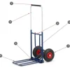 Wózek magazynowy składany młynarka składana 150kg