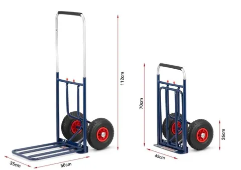 Wózek magazynowy składany młynarka składana 150kg