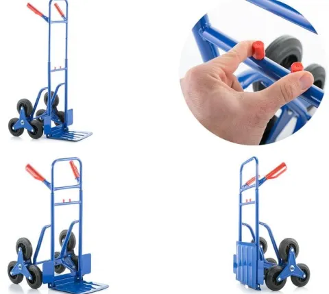 Wózek magazynowy składany schodowy HIGHER młynarka transportowy 250 kg