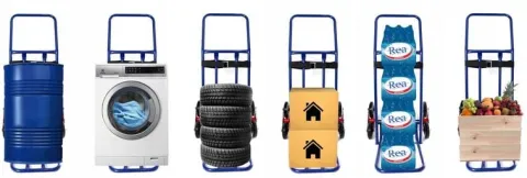 Wózek magazynowy składany schodowy HIGHER młynarka transportowy 250 kg