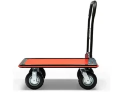 WÓZEK MAGAZYNOWY TRANSPORTOWY UDŹWIG DO 350 kg POMPOWANE DUŻE KOŁA MOCNY