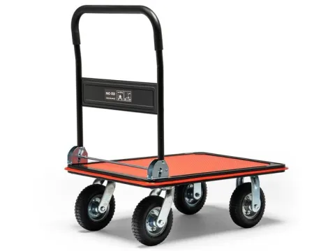 WÓZEK MAGAZYNOWY TRANSPORTOWY UDŹWIG DO 350 kg POMPOWANE DUŻE KOŁA MOCNY