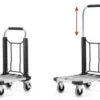 Wózek magazynowy transportowy składany aluminiowy 150kg