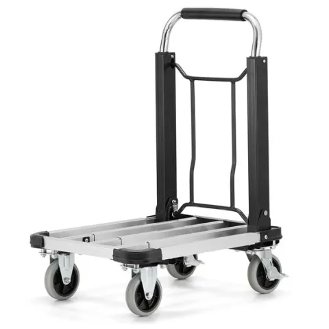 Wózek magazynowy transportowy składany aluminiowy 150kg