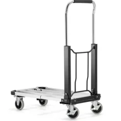 Wózek magazynowy transportowy składany aluminiowy 150kg