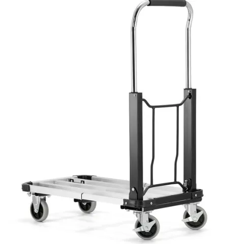 Wózek magazynowy transportowy składany aluminiowy 150kg