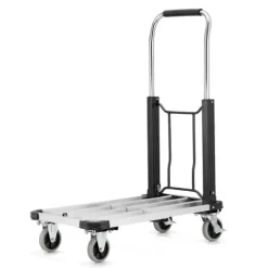 Wózek magazynowy transportowy składany aluminiowy 150kg