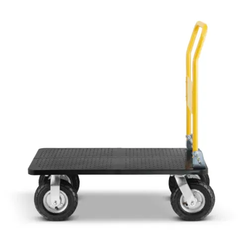 Wózek magazynowy transportowy platformowy składany HIGHER PRO 700 kg