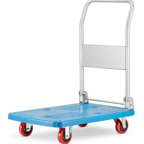 Wózek magazynowy transportowy składany platformowy wzmocniony HIGHER 150kg
