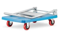 Wózek magazynowy transportowy składany platformowy wzmocniony HIGHER 150kg