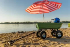 Wózek Ogrodowy Taczka Przyczepka 75l do 200kg